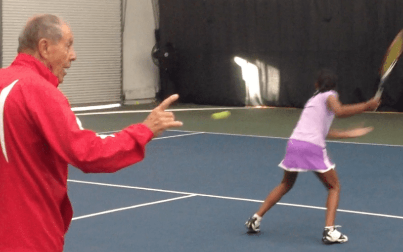 Schooled by a 12 Year Old at IMG Bollettieri Tennis Academy