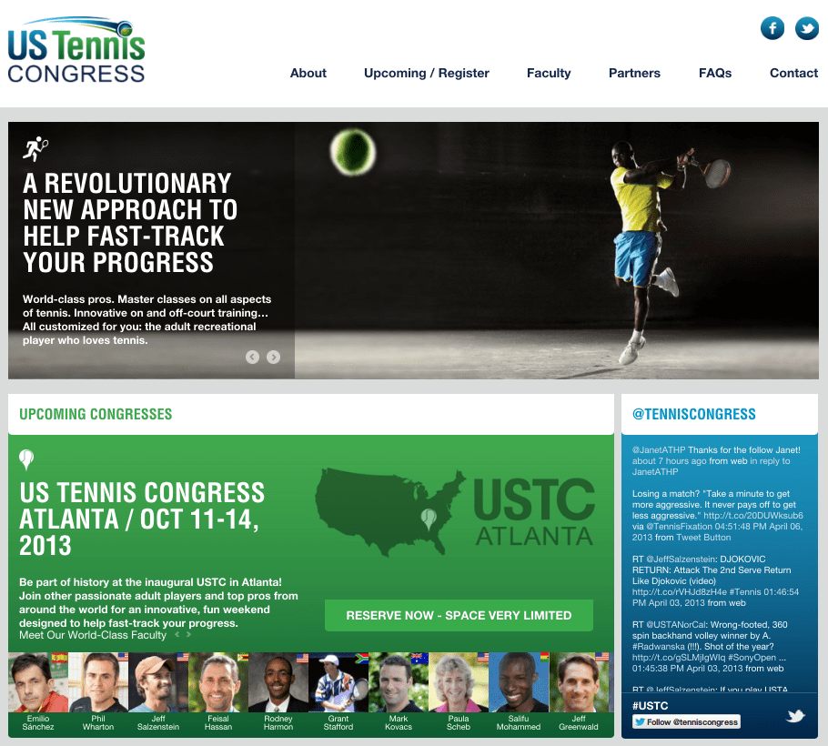 Announcing the U.S. Tennis Congress